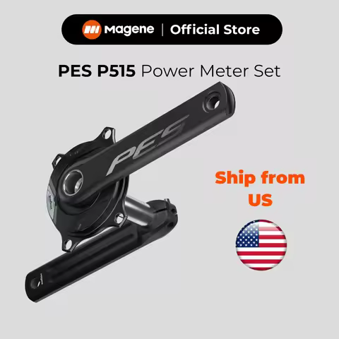 Magene PES P515 Power Meter Set 110 BCD 4 Bolt 24mm Steel Spindle Cycling Spider-Based Power Meter C
