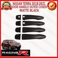 Terra 2018 to 2021 VL Door Handle Outer Cover Matte Black Garnish ( doorhandle dhc ) ( Nissan Car Accessories ) 2019 2020 ( Car Accessories )