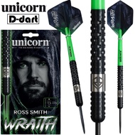 UNICORN STEEL TIP DARTS - 20G/22G Ross Smith Wraith 90% TUNGSTEN DART SET ORIGINAL STEEL DART