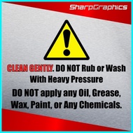 YAMAHA Sniper 150 155 155R 3D Fairings Windscreen Emblem Japan Motorcycle Motorbike Pair