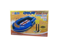 Winnie Connie - 炎炎夏日沙灘充氣橡皮艇（190 x 120cm）[藍色]