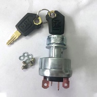 Ignition Switch with 2P8500 Key for CAT E320C Excavator Parts 4 Lines Ignition Switch 9G-7641 9G7641