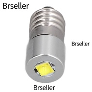 BRSELLER LED Flashlight Bulb, E10 4.5V Flashlight Replacement Bulb, Efficient 3W White Light 0.9 x 0