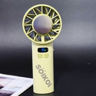 goojodoq fan handheld fan SOIKOI SOIKOI Handheld Small Fan Mini Portable Long Battery Life usb Charg