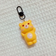 3D Figure Bear Keychain