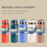 Termos Botol Air Minum Sport Vacuum Cup Stainless Steel Solid Color Hot / Cold 800ML & 1000ML Termos