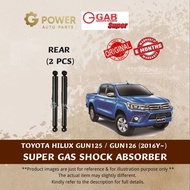 TOYOTA HILUX GUN125 / GUN126 (2016Y~)  ORIGINAL (GAB) SUPER GAS SHOCK ABSORBER (REAR 2 PCS)