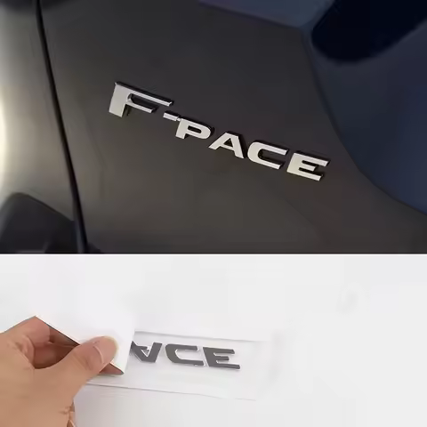 For Jaguar Car stickers F-PACE E-PACE F-TYPE XJL V8 6 5.0 3.0 25t 30t 20t AWD XEL XFL P200 250 300 3