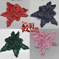 Today New Products/Minyu Ready Stock Sequined Tube Beads Multicolor Ready Stock diy Clothing 3d Embr