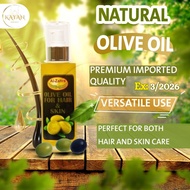 Al-Zahra Olive Oil for Hair & Skin 100ml, Al Zahra Minyak Zaitun untuk RAMBUT & KULIT (100 ML)