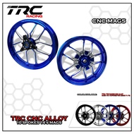 TRC RACING CNC XPYDER 10 SPOKES MAG WHEELS (2.5F x 3.5R x 14) for AEROX v1/v2 7704