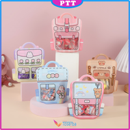 Goodie Bag Plastik Standing Pouch 2D Ulang Tahun Anak Motif Kartun Bingkisan Makanan Tas Hampers Sna