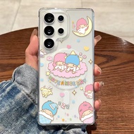 Cute Cartoon Gemini Little Twin Stars Magsafe Phone Case For iPhone 17 Pro Max Air 17E 16 Pro Max 11
