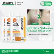 [NEAR EXPIRY: DEC 2025] OXECURE Daily Sunscreen SPF 50+/PA++++ 6g, Bundle of 3