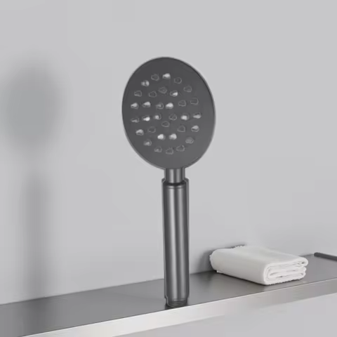 Square Hand Held Shower Head Handshower Head Stainless Steel Shower Handheld Bath Head Cleaner Exqui