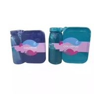Technoplast PA616SW107TSCF2 Colorfun Joy Value Set Food & Drink Container - SET lunch box