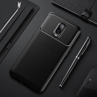 OnePlus 6T 7 Pro Cover carbon fiber Shockproof Cover