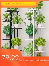 SHELFO Ironwork Plant Rack Multi Story Plant Stand Living Room Flower Pot Rack Balcony Plant Rack Ou