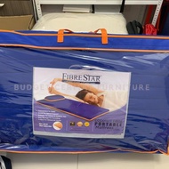 FIBRE STAR Single Size Coconut Fibre Portable|Fold-able Mattress Lipat Mattress with Pillow [ORIGINAL]
