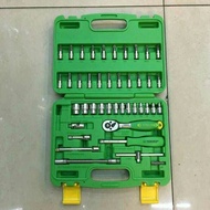 Kunci Shock Set Tekiro 46 pcs 1/4 Inch Socket Set Shock Sok Sock Shok