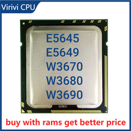 E5649 Intel Xeon E5645 W3670 W3690 W3680 CPU LGA 1366