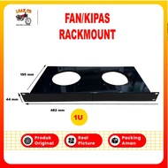 PREMIUM RACK SERVER Fan BRACKET 1U Rack Cooling Fan with 2 12 cm Fans Ready TO 24 Hours.