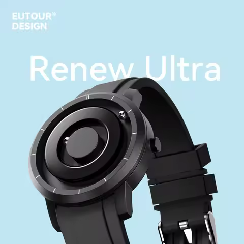 EUTOUR Stardard Quality Magnet Watch Classic 5 ATM Water proof E024 Upgrade Edition