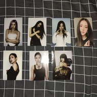 BLACKPINK Photocard The Album Rose Jisoo Jennie Lisa (+POB Ktown4u)