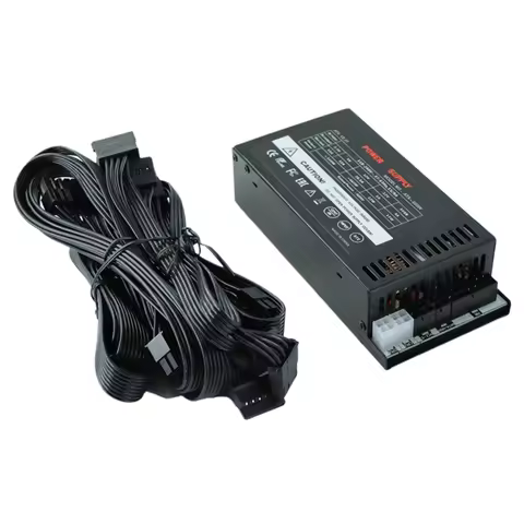 Y10A-ENP-7660B New 600W 1U Flex ATX Full Modular PC Power Supply For K39 ITX Mini Case Gaming Deskto