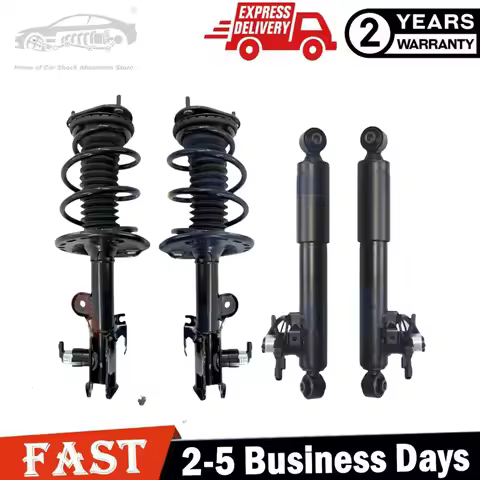 4 pieces Front Rear Shock Absorber Struts with Electric For Lexus NX200t NX300 NX300h AWD 2015-2021