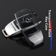 Transparent Mercedes-Benz Key Cover Full Protection TPU Material for C-Class EQA EQB GLA GLC GLE GLS