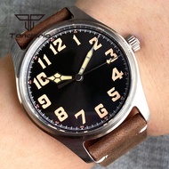 Tandorio 39mm 20BAR Dive Pilot Mens Automatic Steel Watch NH35 Miyota 8215 PT5000 Mechanical AR Sapp