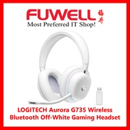 FUWELL- LOGITECH Aurora G735 Wireless Bluetooth Off-White Gaming Headset