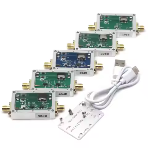 LNA 10M-6G Gain 20db 30db 40db 50db High Flatness RF Low Noise Amplifier Drive Signal Receiver SDR L