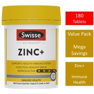 Swisse Zinc+ 180 Tablets Value Pack Swisse Ultiboost