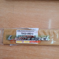 Original Yaris Limited Emblem 75432-0M010