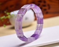 天然巴西紫黃晶水晶手排手鏈 尺寸12*12mm 結生意緣 招財闢邪