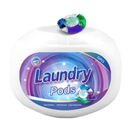 1 Box Airpurgy 5-Chamber Laundry Detergent Pods 52pcs Multi-Effect Stain Removal Bacteria Inhibition