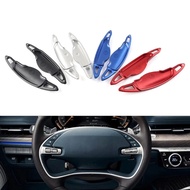 Aluminum Alloy Car Steering Wheel Paddle Shifter Extension For Genesis GV70 GV80 2022-2023 G80 2019-