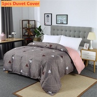 (Only Duvet Cover) Cotton Duvet Cover Comforter Quilt Blanket Case with Zipper Full Queen King Size