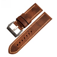 SEIKO Genuine Leather Watch Strap Men and Women Watch Strap Cowhide 20MM 22MM 24MM 26MM Watch Access