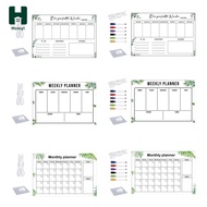 Homyl Acrylic Dry Erase Board Planner Board College Supplies Reusable Weekly Planning Board for Refr