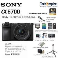 Sony A6700 / A6700 Mirrorless Digital Camera With Lens ( Body & 16-50mm & 18-135mm )