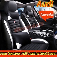 New full leather waterproof seat cover Audi seat cover Audi A1 A4 A3 Q5 Q2 Q3 A6 Q7 A8 exclusive