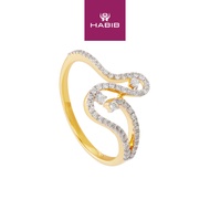 HABIB Diamond Ring in 375/9K Gold 271350125(YG)