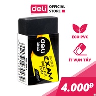 2B Deli Eraser, 40×22×12mm, Black - 1 tablet - E3043 - Deli