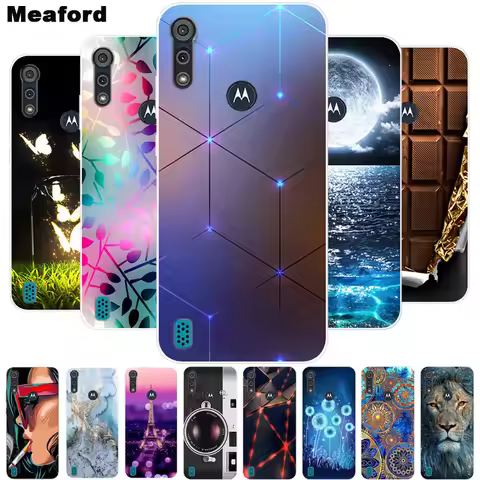For Motorola Moto E6S 2020 Case Shockproof Soft Silicone TPU Back Cover For Moto E6S 2020 E6i Phone 