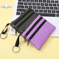 Small Purse for Women Coin Purse,with Keychain,and 2 Layer Zipper Pocket Mini Coin Purse,Keys Holder