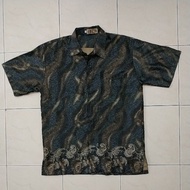 Andre Men Kemeja Shirt Batik Indonesia Preloved