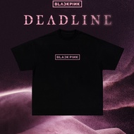 T-shirt 【e.s.h Shop】 พร้อมส่ง เสื้อ Blackpink 2025 DEADLINE World Tour Jisoo Jennie Rose Lisa คู่รัก